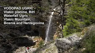 Vodopad Ugrić, Vlašić planina BiH | Waterfall Ugric, Vlasic Mountain Bosnia and Herzegovina - (4K)