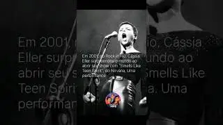 Em 2001, no Rock in Rio, C&aacute;ssia Eller surpreendeu o mundo ao abrir seu show com... #mpb #shorts