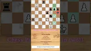 Wow! Knight to g2! bongcloud