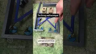 Strong wall technique!