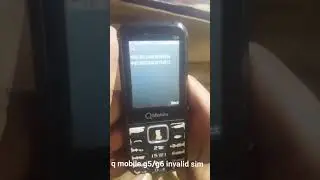q mobile g5/g6 invalid sim
