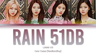 Rain 51Db - LOONA 1/3 [COLOR CODED]