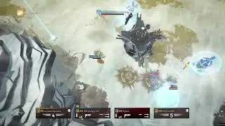 Snowy Illuminate Boss Fight (Helldivers)