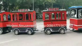 Modern Amusement Park Rides# Tourist Train