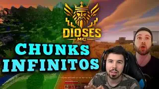 El problema de los CHUNKS en DiosesMC 😱 | El MOD secreto que usan Vegetta777 y Willyrex