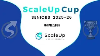 Match 6 : ScaleUp Cricket academy - Blue vs Rock 27 Cricket Academy | ScaleUp Cup Seniors 25&ndash;26