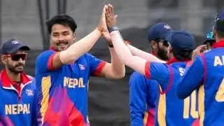Nepal vs Scotland Live ICC Men's Cricket World Cup League 2