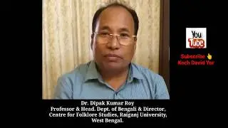 Dr.Dipak Kr. Roy Professor & Head.Dept.of Bengali, Raiganj University