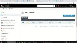 Jenkins pipeline with ActiveChoice Reactive Parameter Using Git using personal token and snippet gen