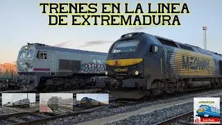 Trenes España, Trenes en Extremadura, Medway, Captrain, Renfe