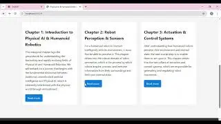 Physical AI & Humanoid Robotics  Book