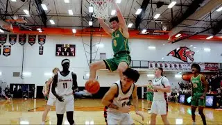 6’8 EWU commit Lance Horntvedt was FRYIN EVERYBODY and goes for 40