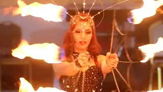 Fire dress [fire skirt]