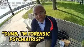 DUMB Cop Racially Profiles Forensic Psychiatrist, Quickly Destroyed His Career, Got Sued