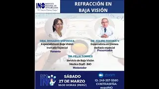 Refraccion en baja vision. Dra Rosario Espinoza