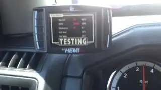 2012 ram bullydog gt hemi plus 0-60 & 1/4 mile.
