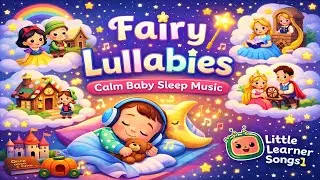 Fairy Tale Lullabies with Morals 🌙 | Calm Baby Sleep Music | Little Learner Songs