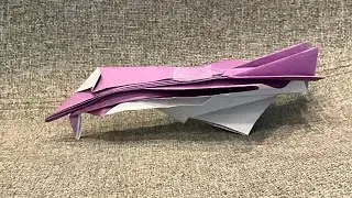 How to fold a modified FoxFire alpha with air intakes, afterburners, and landing gear!