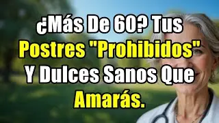 Si tienes m&aacute;s de 60: 4 postres prohibidos y 4 dulces sanos que amar&aacute;s.
