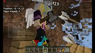 4 ever world me & sister (goals:get cooked food, make a watch tower and make a army of little slimes