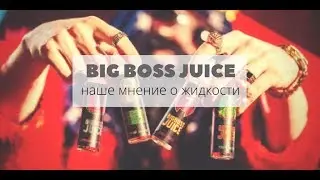 Жидкость Big Boss Juice | Наше мнение