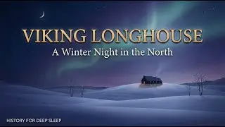 A Winter Night in a Viking Longhouse | History for Deep Sleep