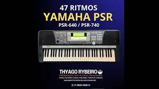 COLEÇÃO PREMIUM 01  - RITMOS PROFISSIONAIS - PSR-340/540/640/740/550/1000/1100/2000/2100/3000/1500