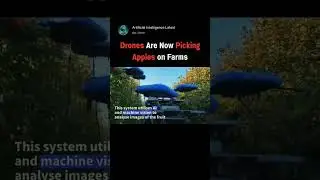 Drones Are Now Picking Apples on Farms 🍎🚁
