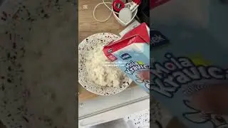 Can&rsquo;t help it, it&rsquo;s too good #rice #milk