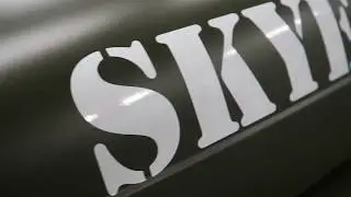 Jeep fully wrapped in matte green for Skye Jeep Tours