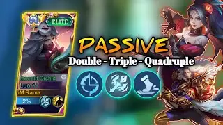 Luo Yi Emblem Cooldown Build Damage 4x Pasif Easy - Luo Yi Top 1 Global 2023 - Mobile Legends