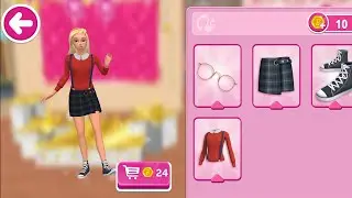 Barbie Dreamhouse Adventures - Barbie Go to Beauty Salon - Nikki Buy a Clothes  - Games For Girls