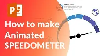 How to create animated speedometer in PowerPoint
