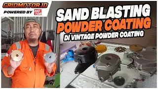 Sand Blasting dan Pengecatan Powder Coating, Yuk Intip Prosesnya