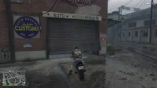GTA 5 online RARE/ ULTRA BLUE VADER MOTORCYCLE