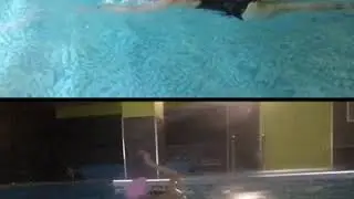 H before and after 3 Total immersion sessions