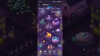Тапалка Tapswap, ЛИСТИНГ стратегия ПРОКАЧКИ Tappy Town