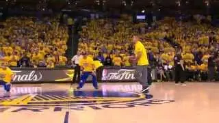 Warriors' Fan Sinks Half-Court Shot to Win Car