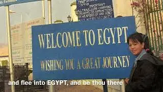 Today&rsquo;s Bible Verse : Matthew 2:12-14 Young Jesus Journey to EGYPT #bible #jesus #Egypt
