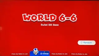 Super Mario 3D World, World 6-6: Bullet Bill