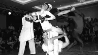 Latin Dance  Romania - black and white 2