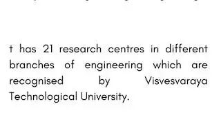 Management Quota Admission in Dayananda Sagar College of Engineering
