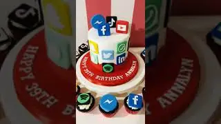 My Top 3 social media cake designs &hearts;️
