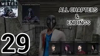 Metel Horror Escape | Gameplay Walkthrough Part 29 - Plague Doctor Mask: All Chapters & Endings
