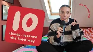 10 things I learned the HARD way in 2024 | Skip The Small Talk with Ellie Middleton