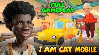 I AM CAT MOBILE GAMEPLAY WALKTHROUGH | LOCATION  - GARAGE | (NO COMMENTARY)