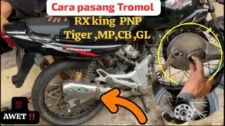 cara pasang tromol RX king pnp di motor TIGER,GL,MP,CB solusi kuat dan bagus dijamin awet non ambrol