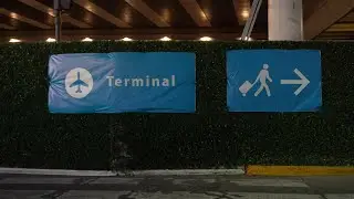 Buenos Aires airport, unofficial homeless' shelter