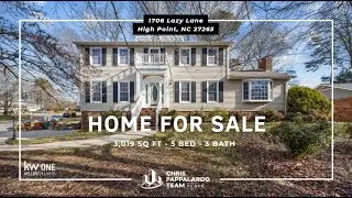 Home For Sale! 1706 Lazy Lane, High Point, NC 27265