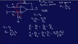 OpAmp Circuit Analysis Example 5-FE/EIT Review